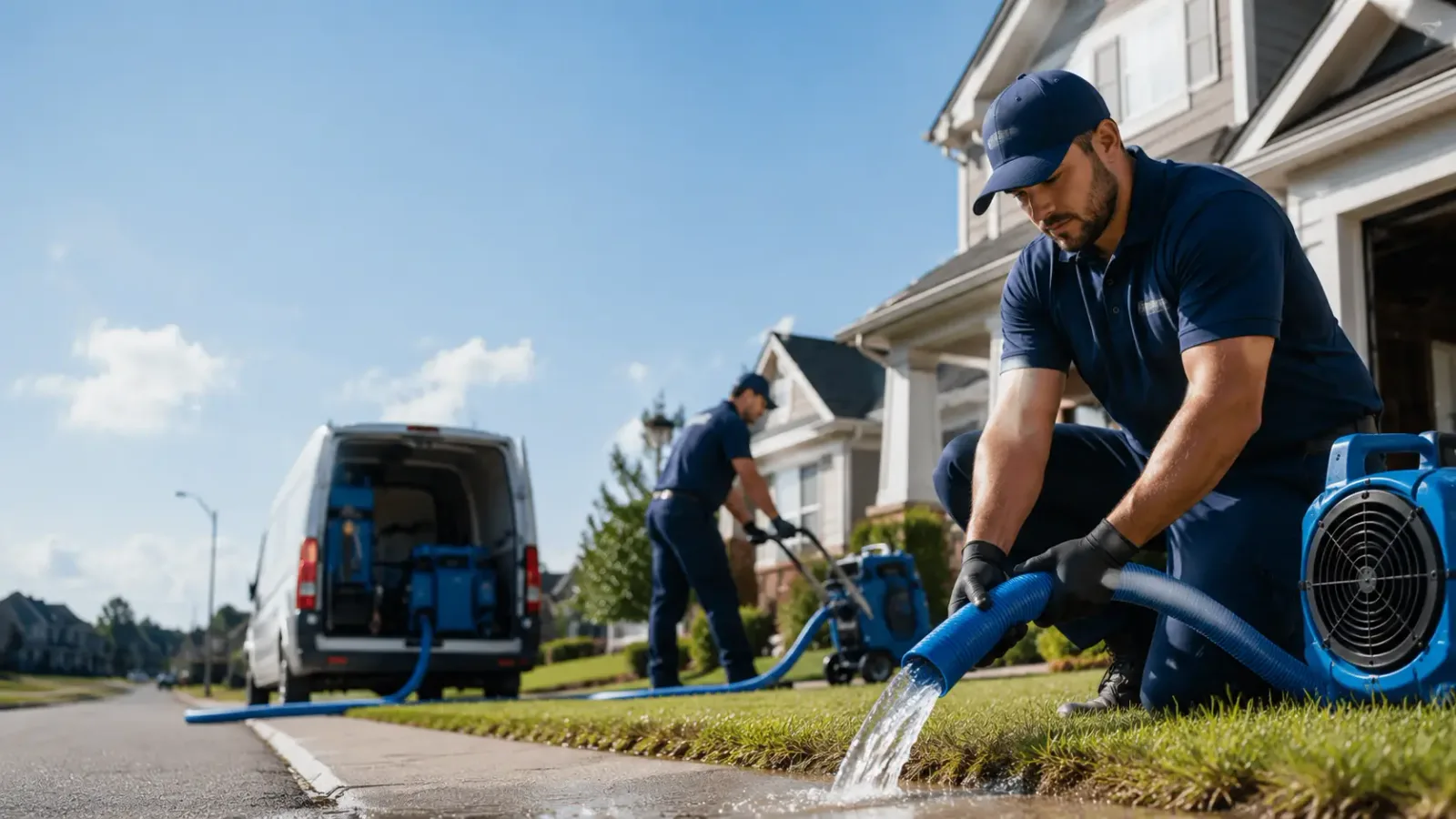Flood Damage Restoration in Tampa, KS